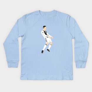 Cristiano Ronaldo Vs Atlético de Madrid Kids Long Sleeve T-Shirt